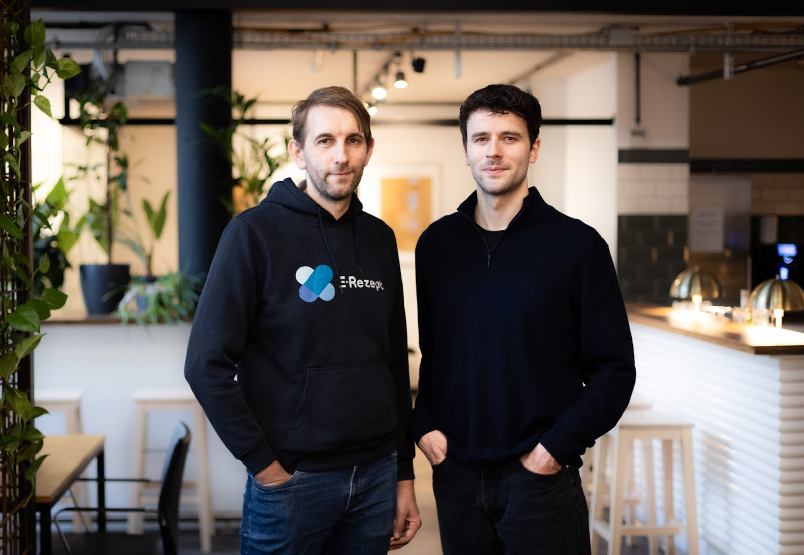 Manuel Blechschmidt und David Matthaei, Co-Founder und CEO von service·health